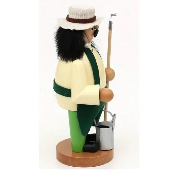 VNT Echte Handarbeit Wooden Incense Smoker GardenerChristmas Nutcracker/ New